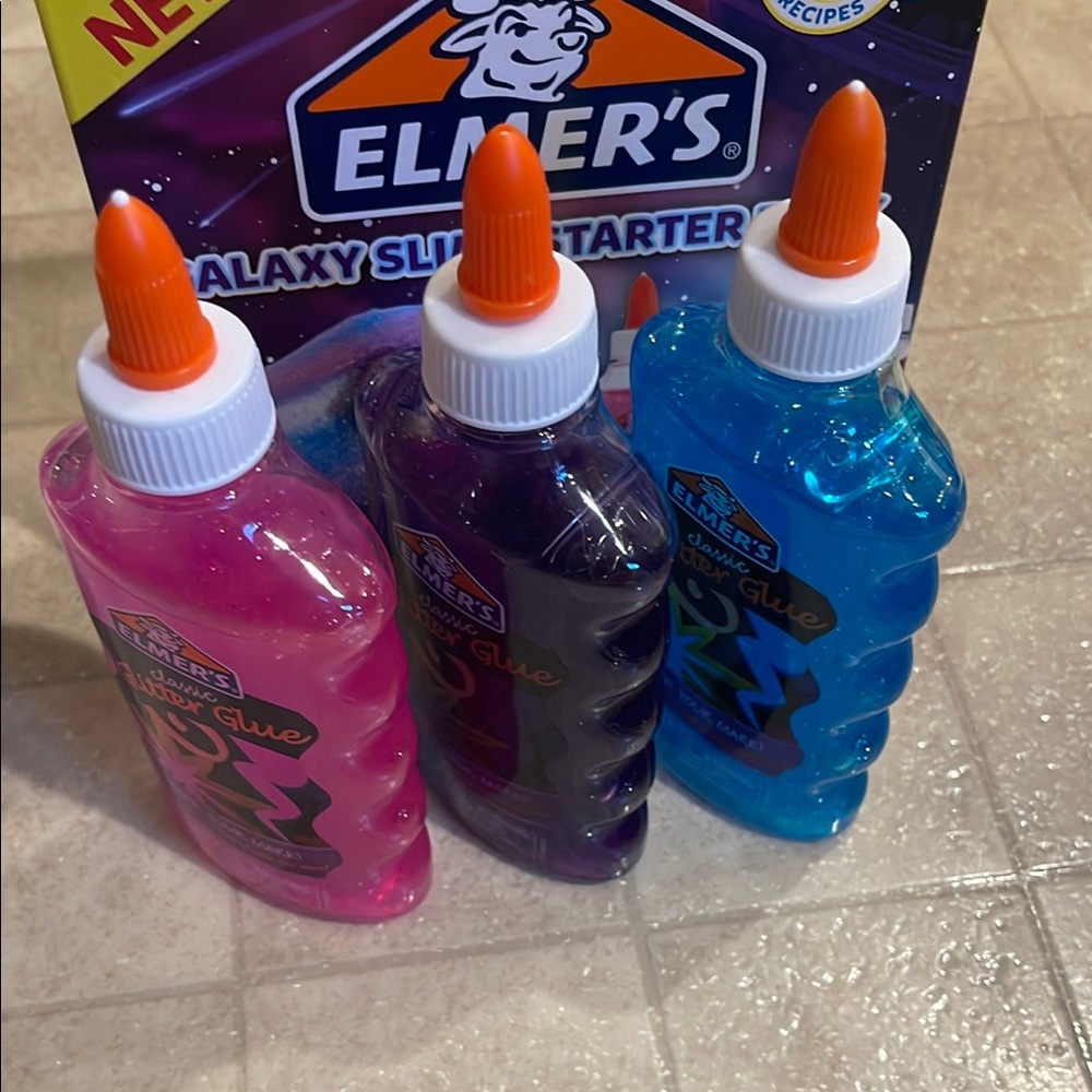 Galaxy Slime Starter Pack - Purple, Blue, Pink